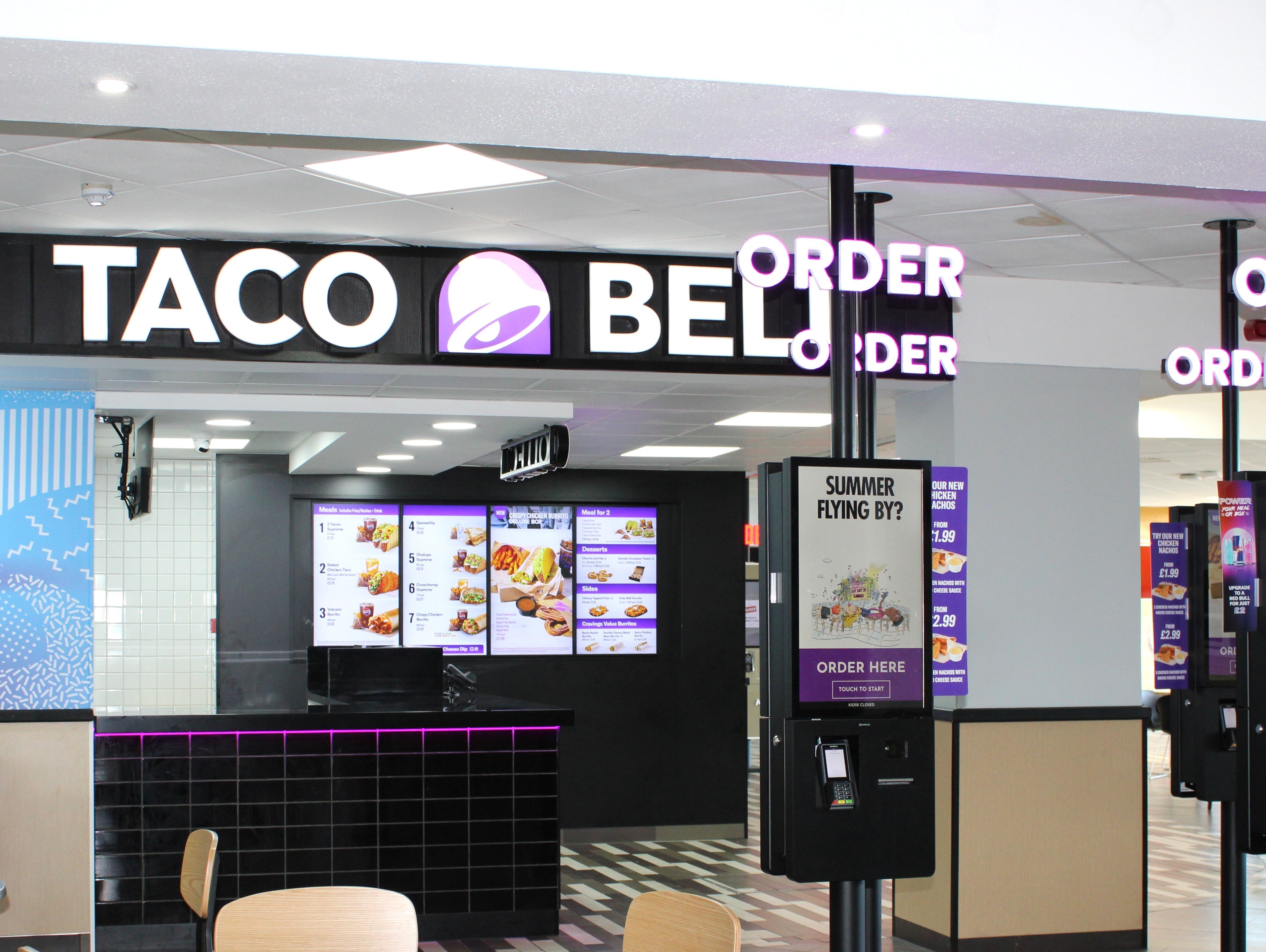 Welcome Break Taco Bell Restaurant - Corley M6