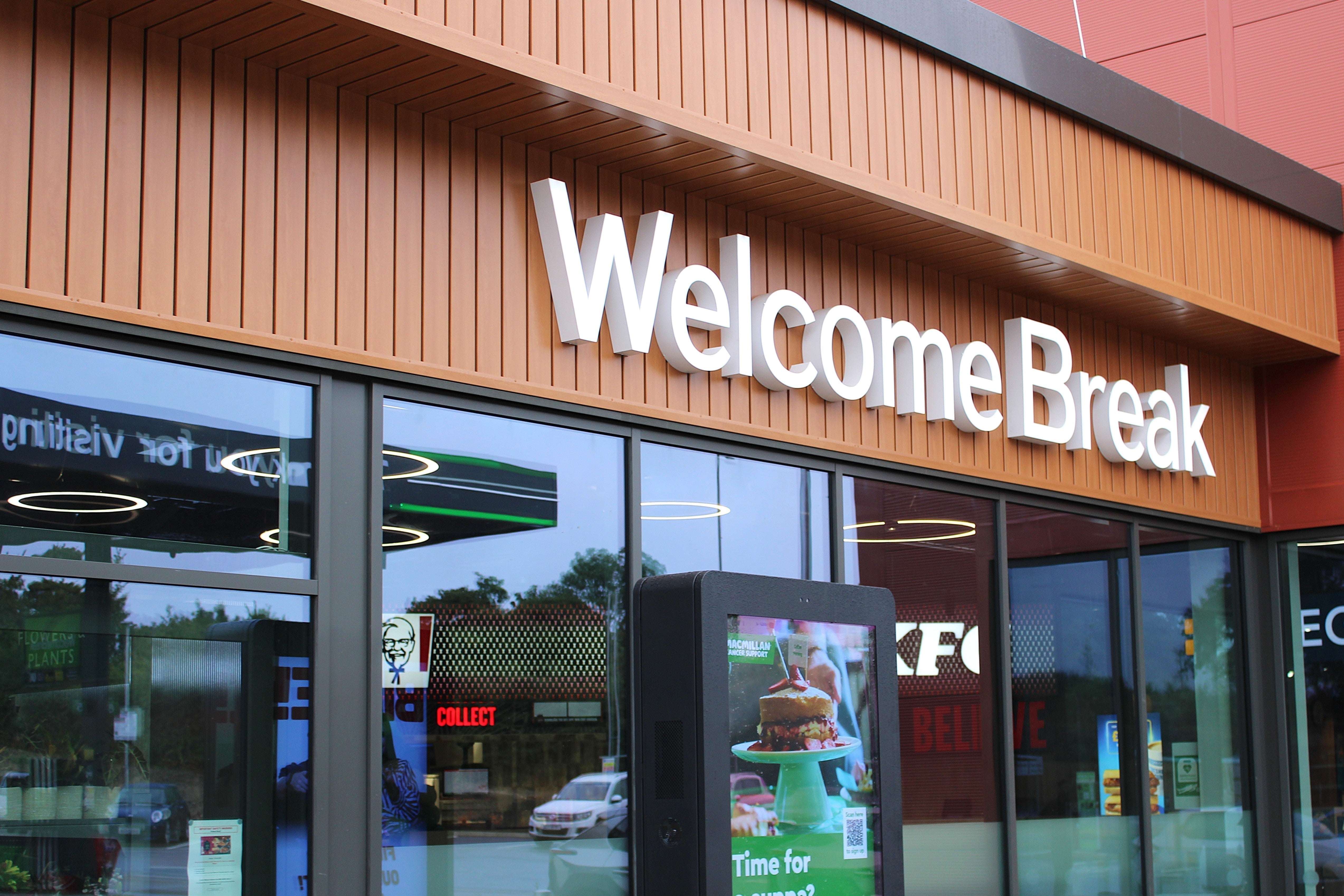 Welcome Break New Service Station - Hickling A46