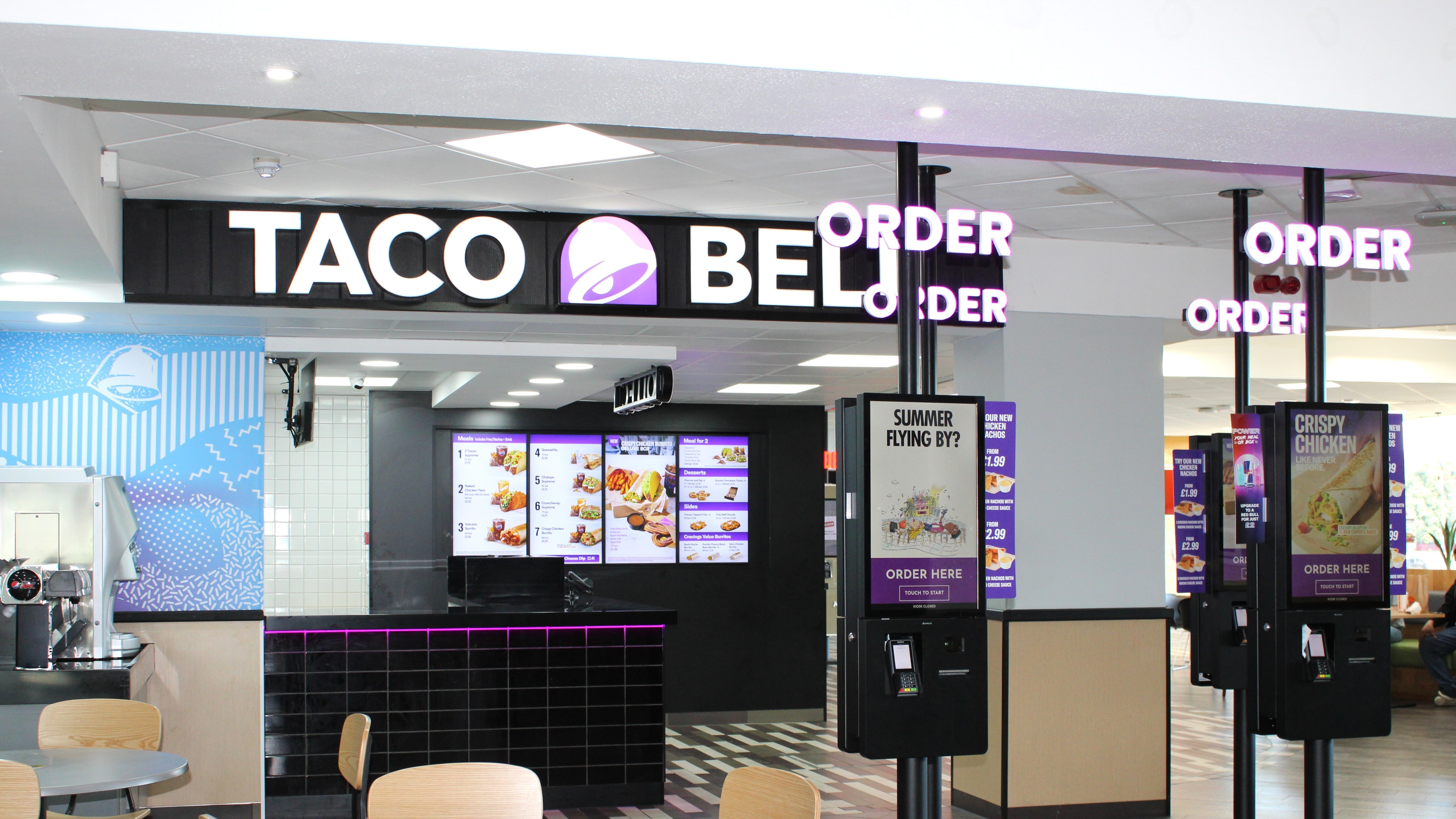 Welcome Break Taco Bell Restaurant - Corley M6